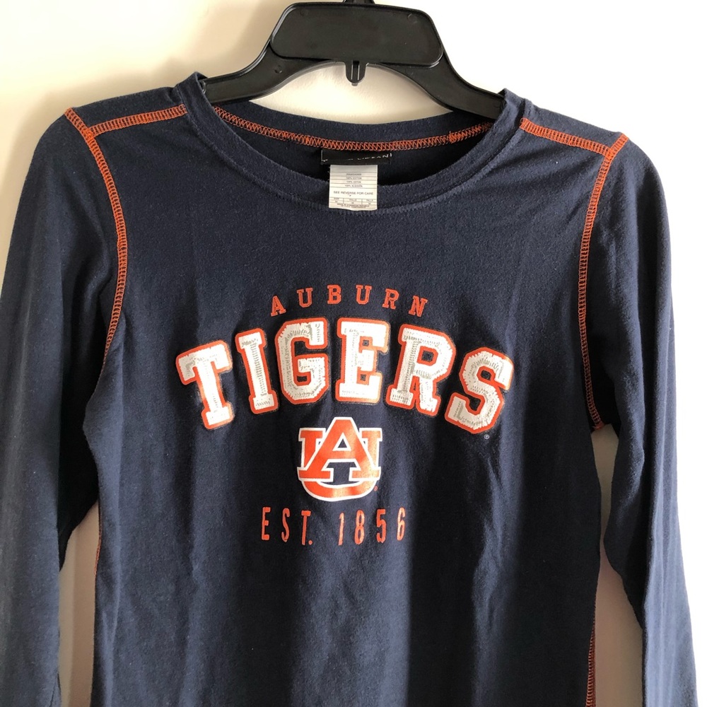 Junior’s Auburn Tigers Long Sleeves Shirt Size M - Picture 2 of 4